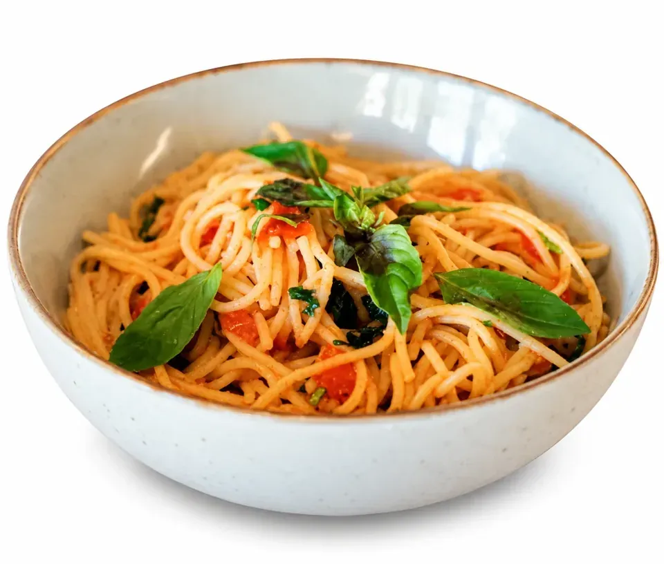 Spaghetti Basilikum