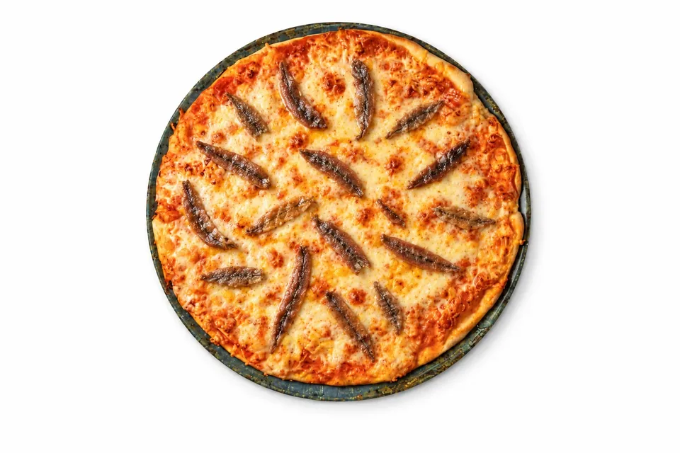 Pizza Sardellen